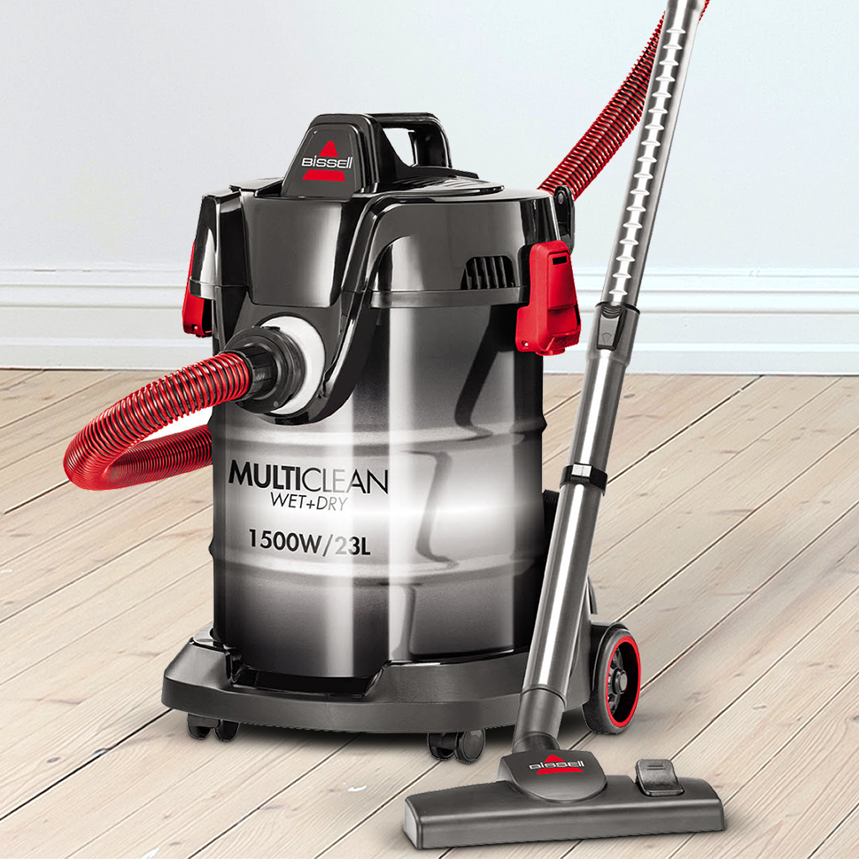 Kraftvoller 1.500-Watt-Motor und 23-Liter-Kapazität