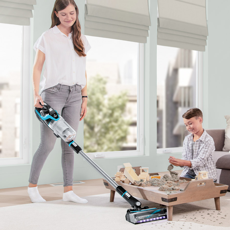 Effiziente und vielseitige kabellose Reinigung