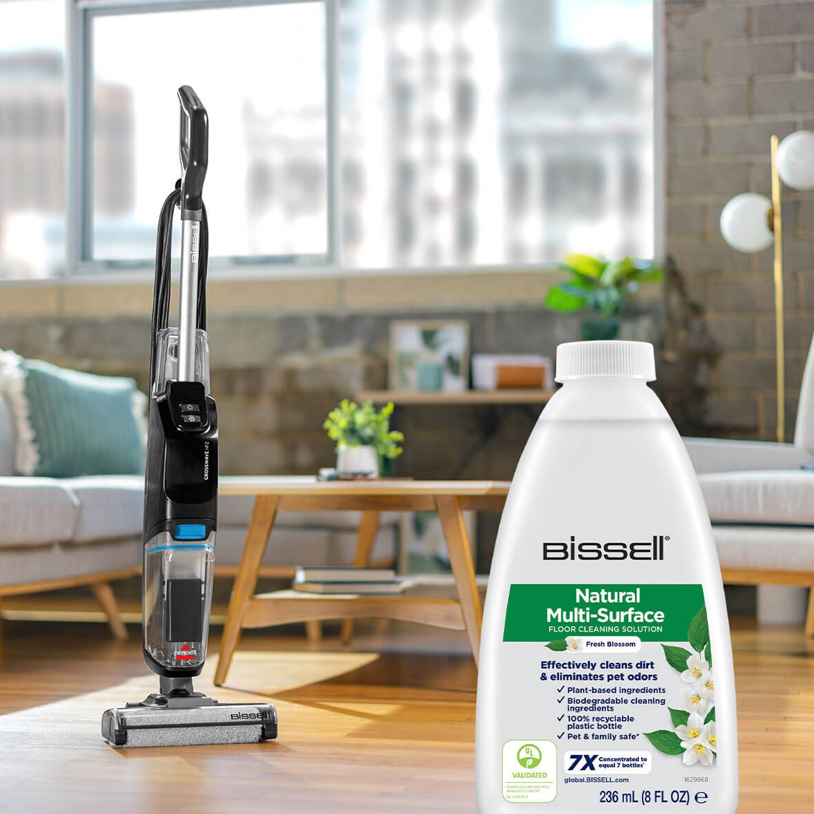 INKL. 236 ML NATÜRLICHEM MULTIFLÄCHENREINIGER