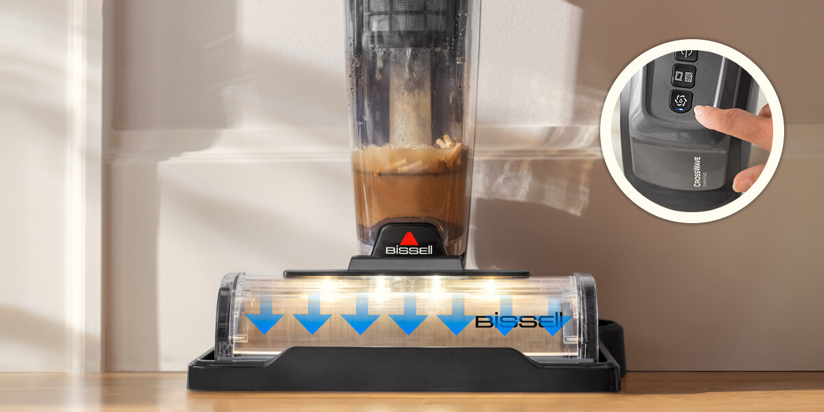 Automatische Selbstreinigung auf Knopfdruck