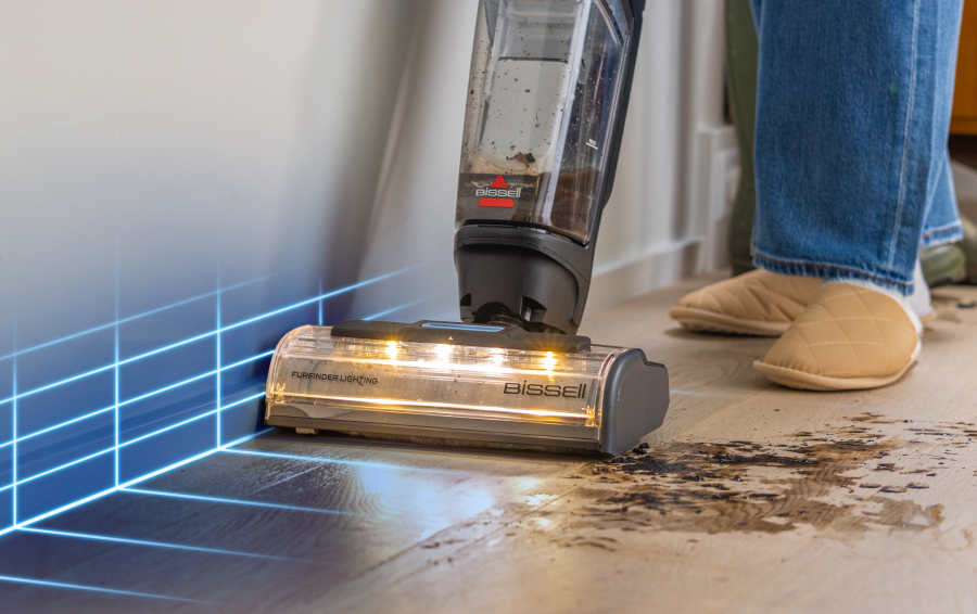 Dank ZeroGap™-Technologie erreichen Sie jede Ecke