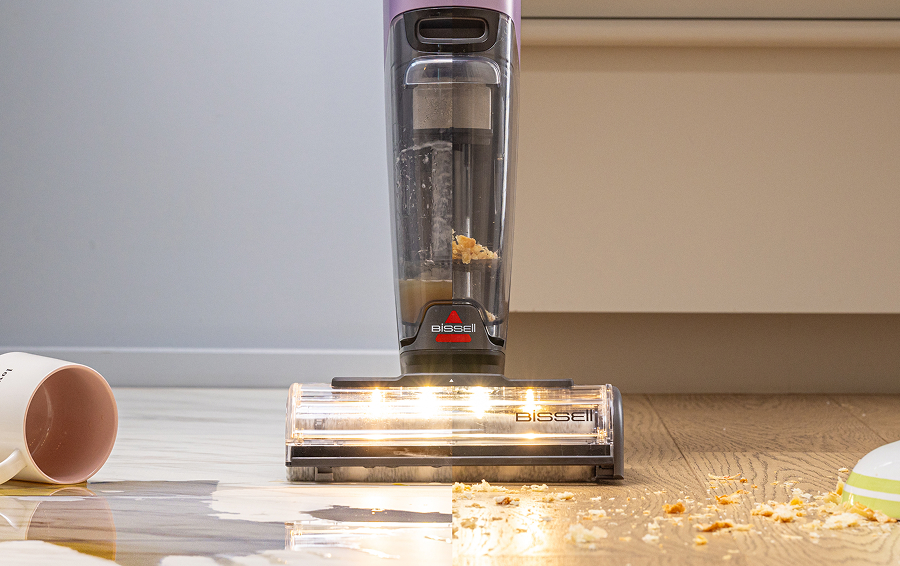 Der einzige Nass- und Trockenreiniger mit separater Trockenreinigungsfunktion